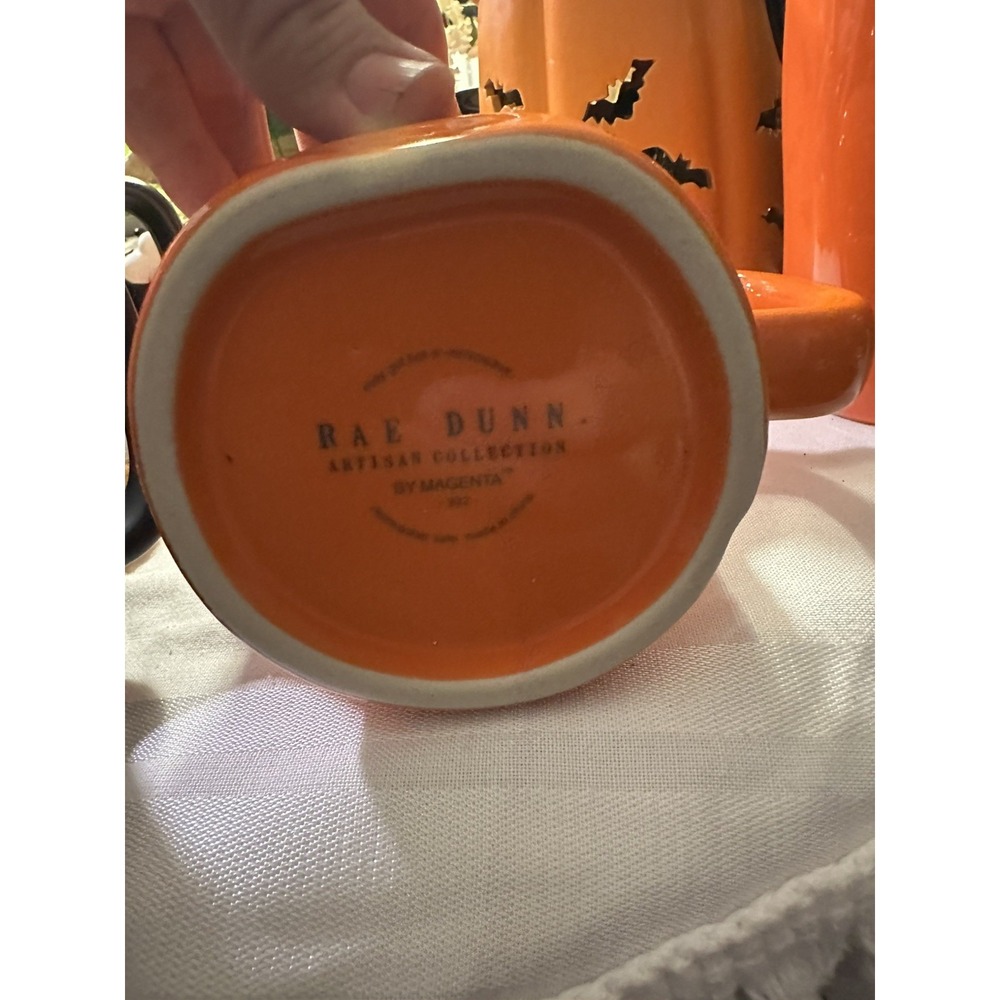 Rae Dunn New 2021 Halloween "BOO" Orange Mug